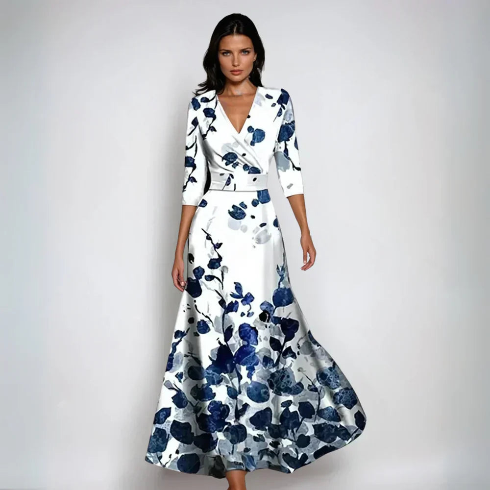 Aurelia™ | Stilfuld Blomster Kjole