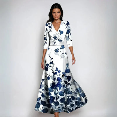 Aurelia™ | Stilfuld Blomster Kjole