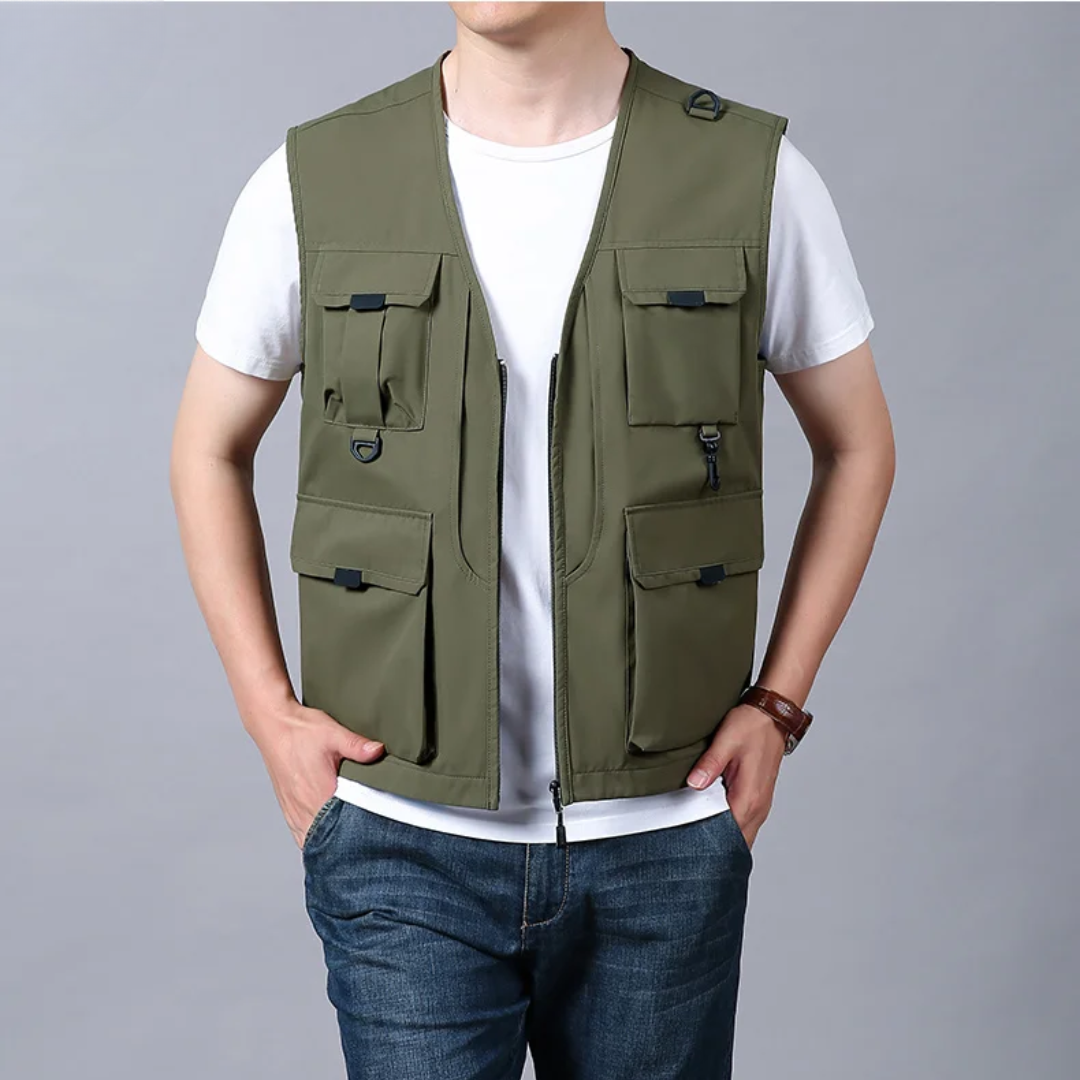 Kavo™ | Elegant og afslappet cargo vest