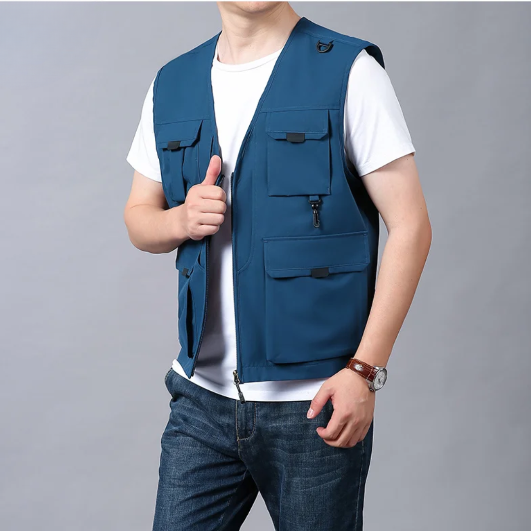 Kavo™ | Elegant og afslappet cargo vest