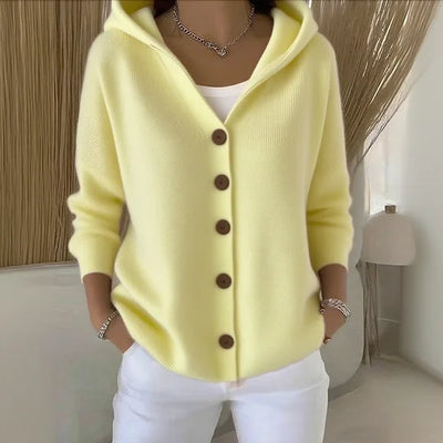 Evara™| HÆTTET CARDIGAN
