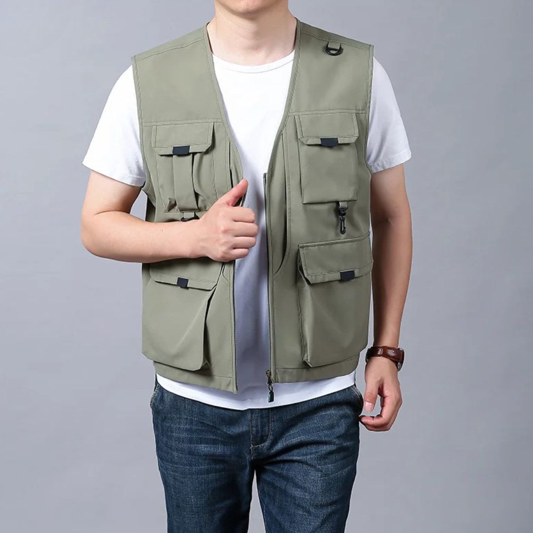 Kavo™ | Elegant og afslappet cargo vest