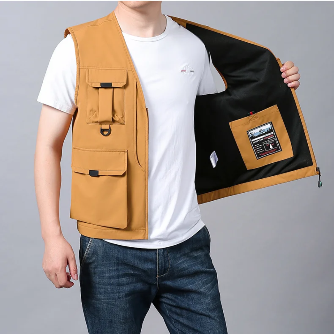 Kavo™ | Elegant og afslappet cargo vest