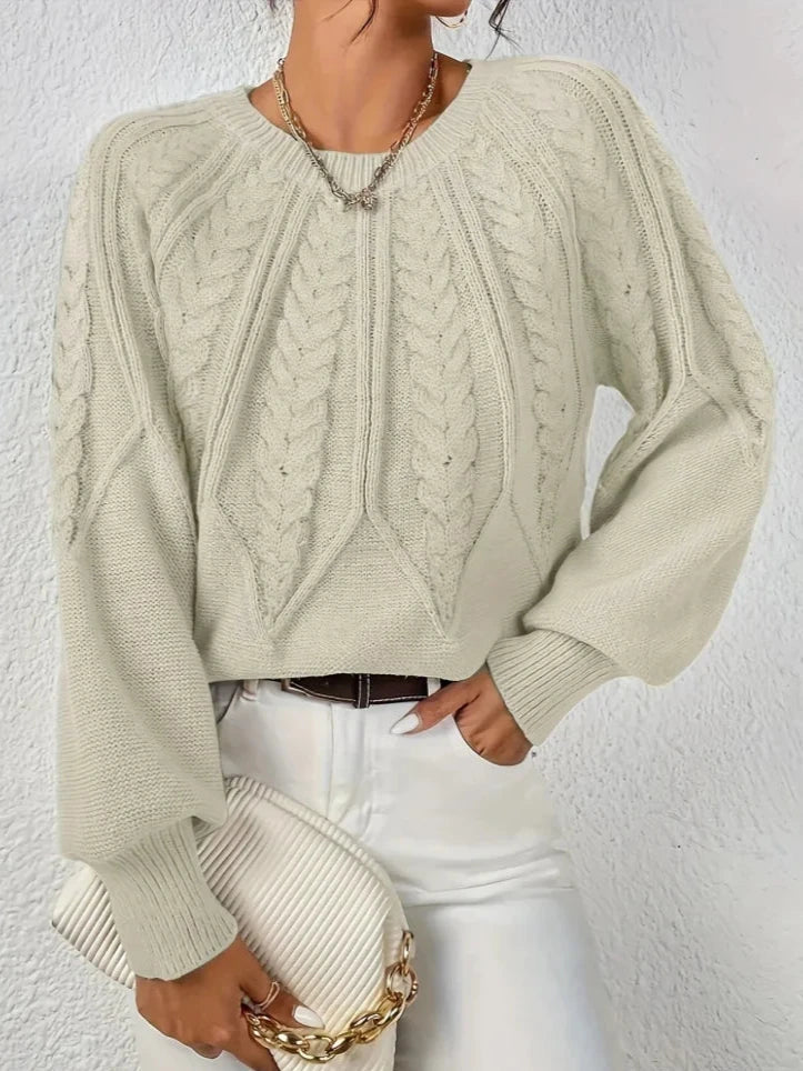Lunara™ | Chic strikket sweater