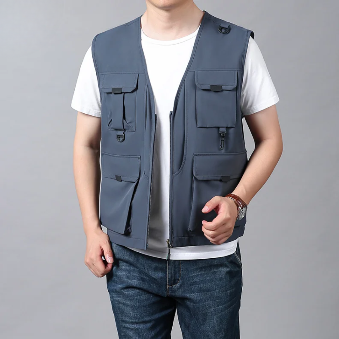 Kavo™ | Elegant og afslappet cargo vest