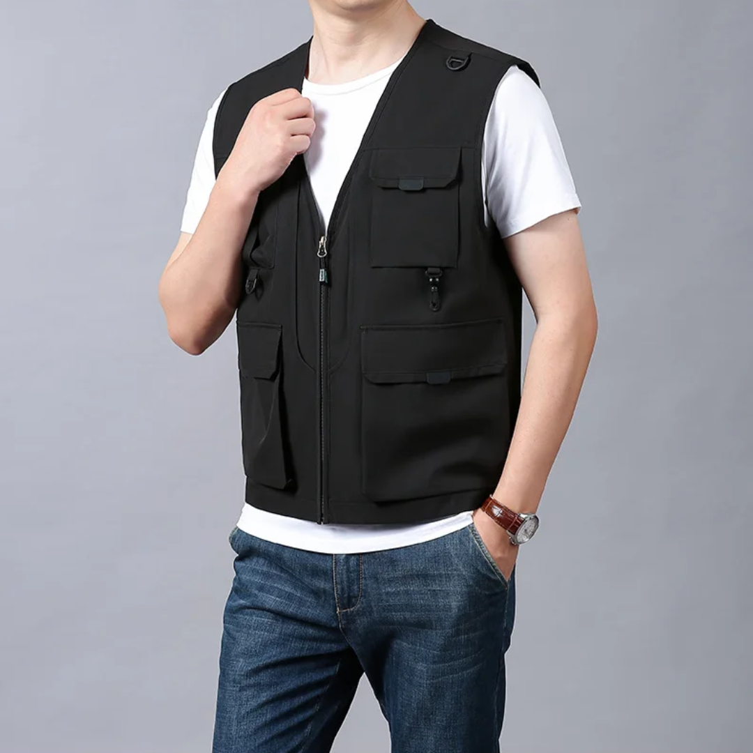 Kavo™ | Elegant og afslappet cargo vest