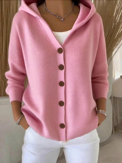 Evara™| HÆTTET CARDIGAN