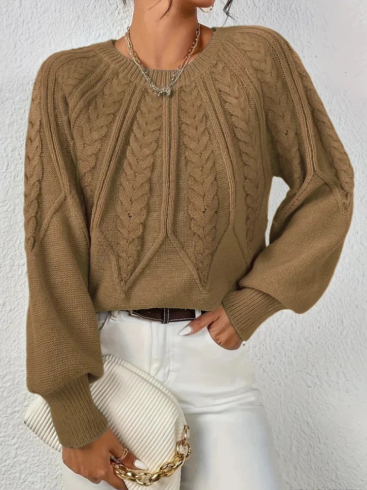 Lunara™ | Chic strikket sweater