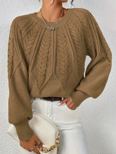 Lunara™ | Chic strikket sweater
