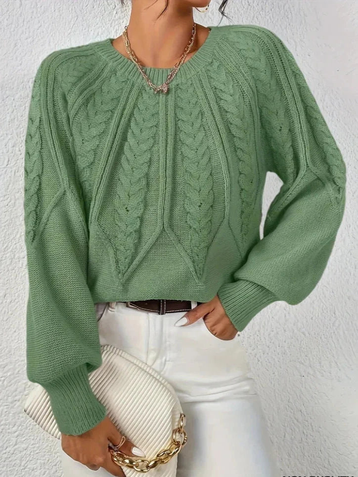 Lunara™ | Chic strikket sweater