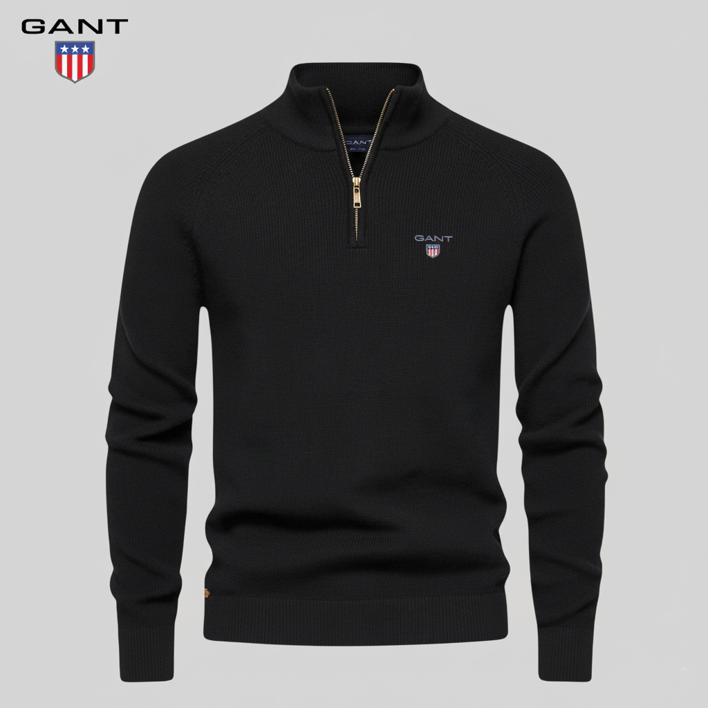 GANT™ | Premium-trøje med lynlås