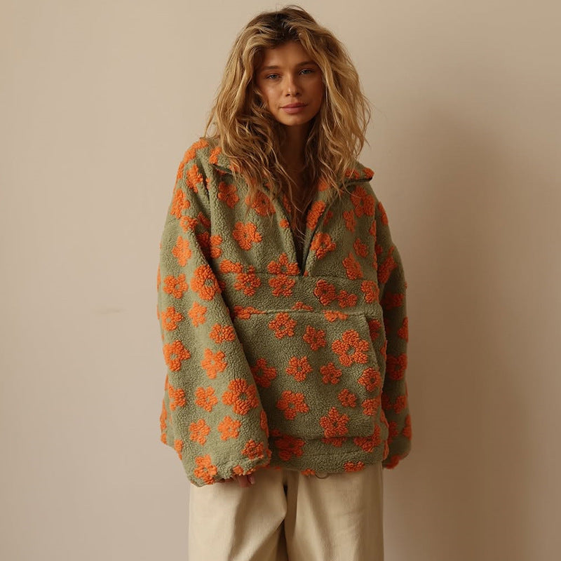 Elira™ | Bloom fleece-trøje