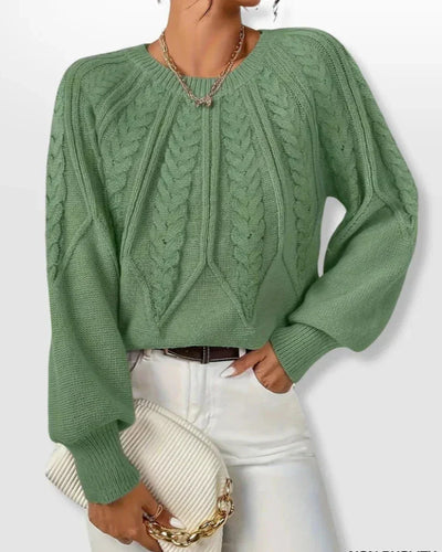 Lunara™ | Chic strikket sweater