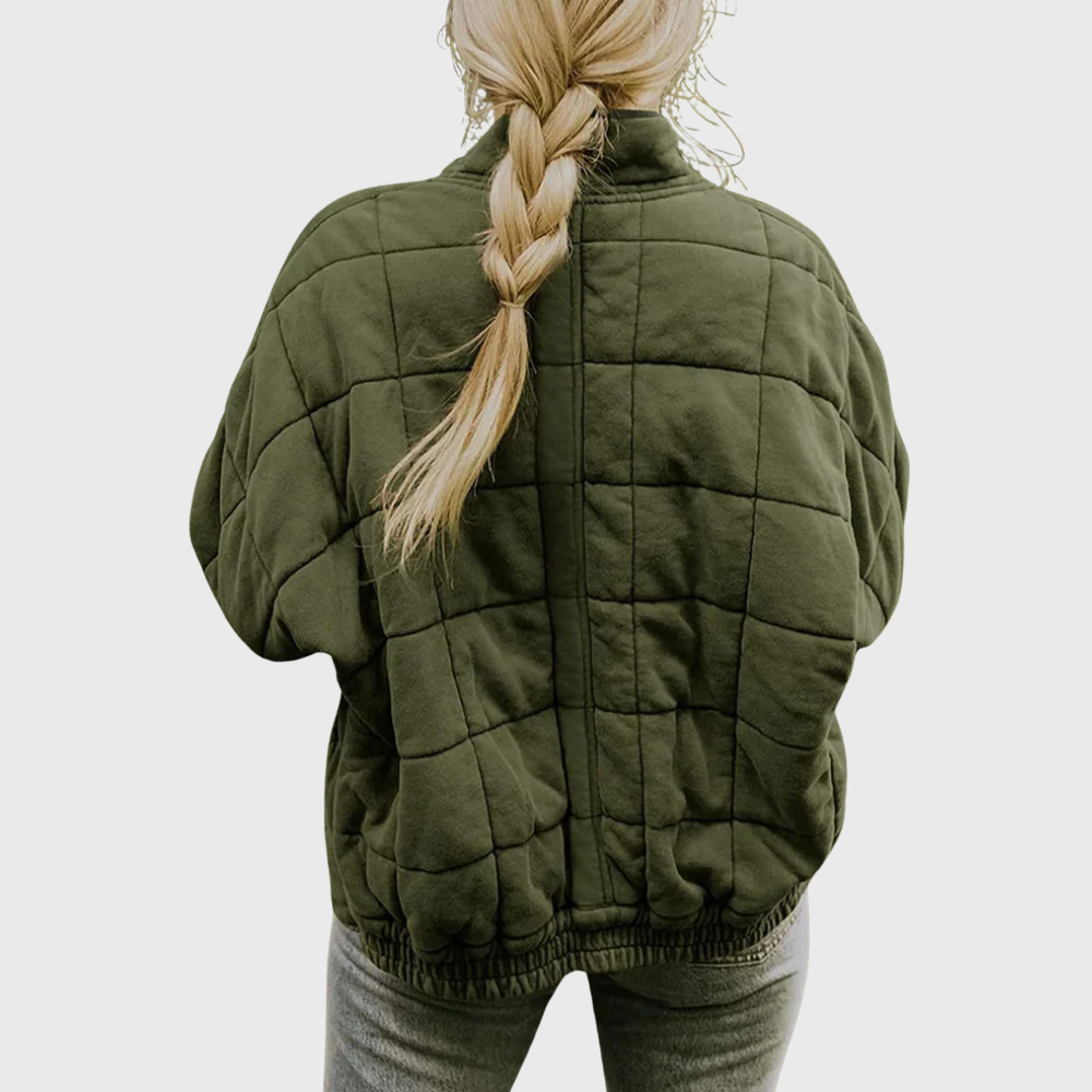 Novira ™ | Quiltet jakke i elegant oversized look