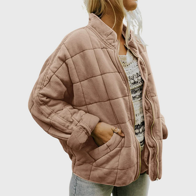 Novira ™ | Quiltet jakke i elegant oversized look