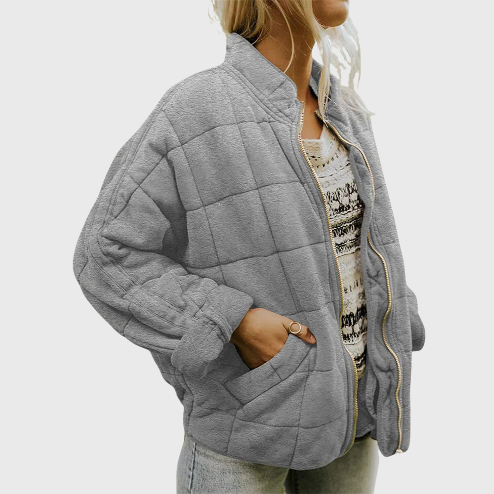 Novira ™ | Quiltet jakke i elegant oversized look