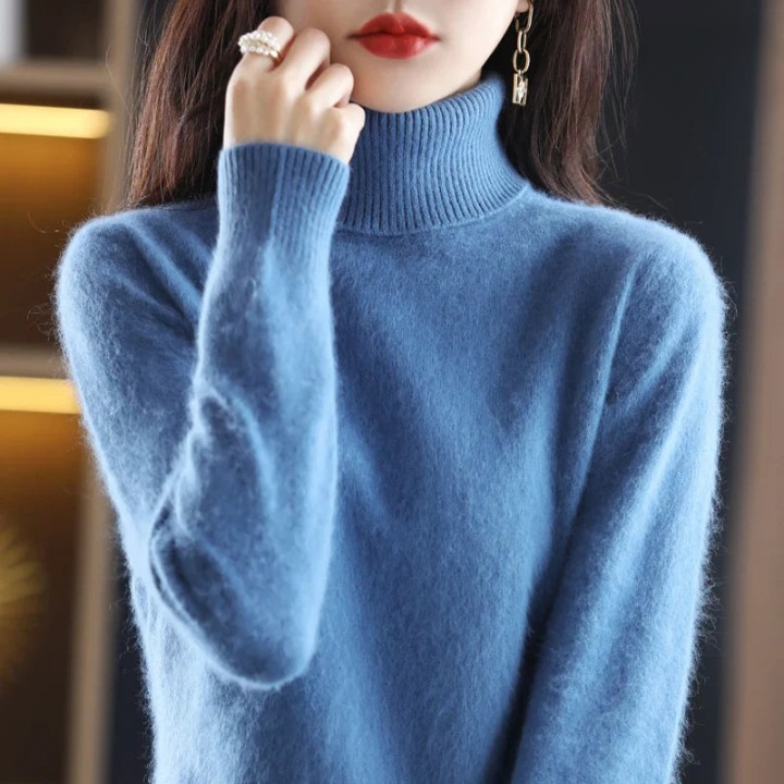 Loxn™ | Stilfuld Rullekrave Sweater