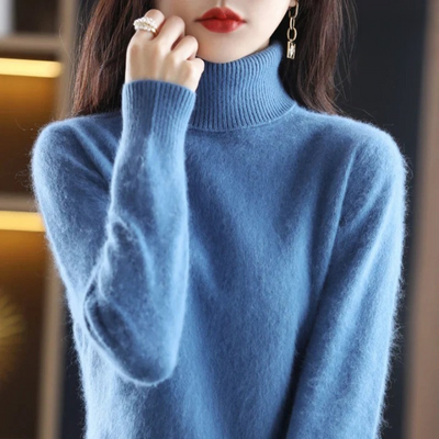 Loxn™ | Stilfuld Rullekrave Sweater