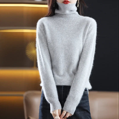 Loxn™ | Stilfuld Rullekrave Sweater