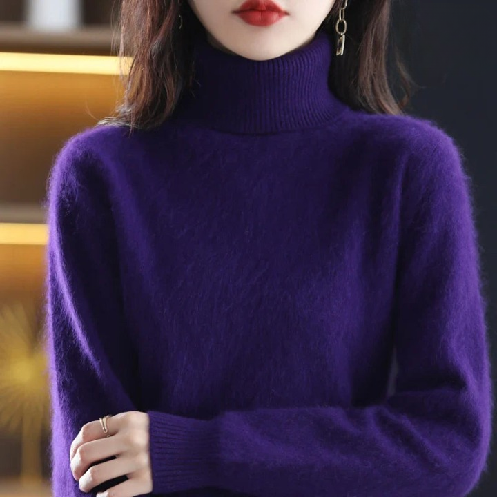 Loxn™ | Stilfuld Rullekrave Sweater