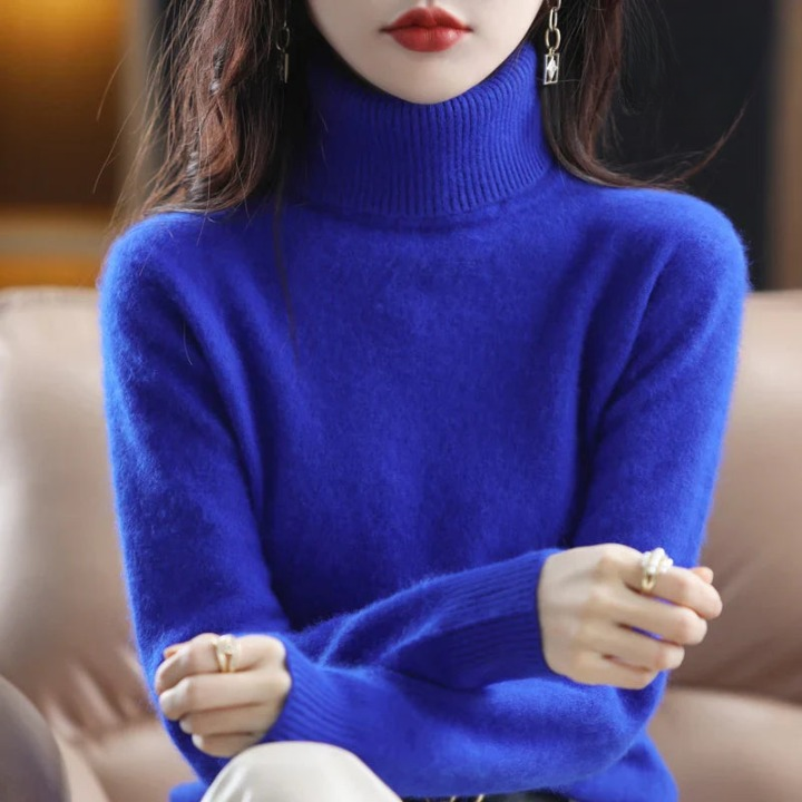 Loxn™ | Stilfuld Rullekrave Sweater