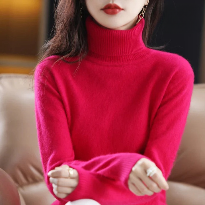 Loxn™ | Stilfuld Rullekrave Sweater