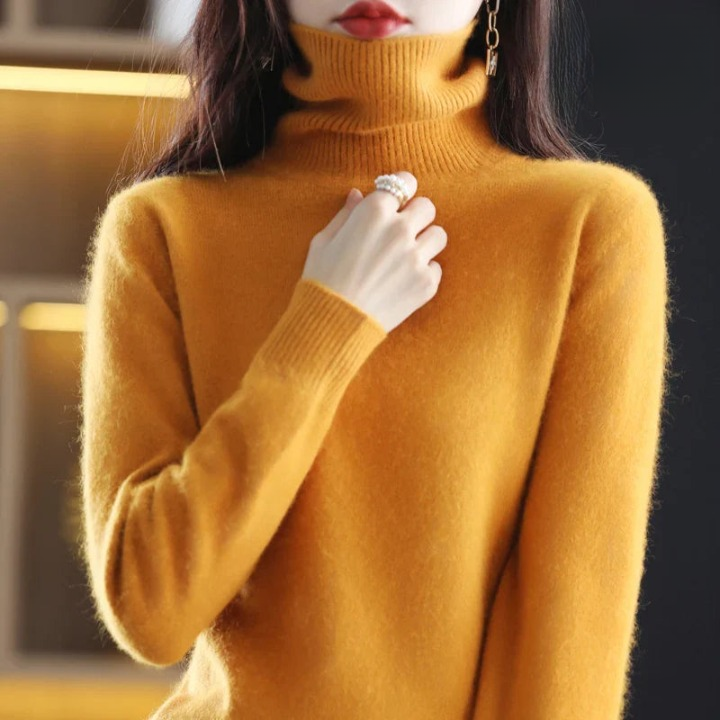 Loxn™ | Stilfuld Rullekrave Sweater