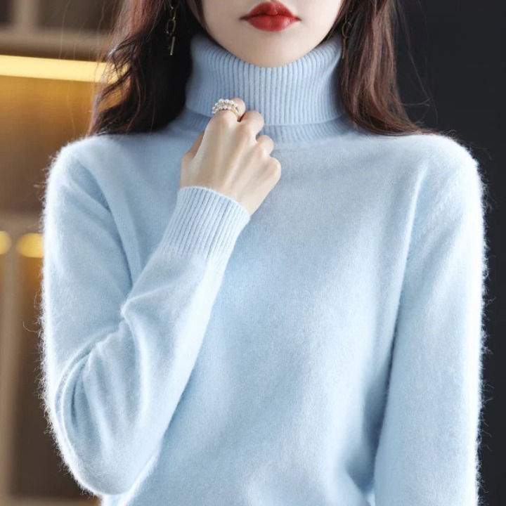 Loxn™ | Stilfuld Rullekrave Sweater