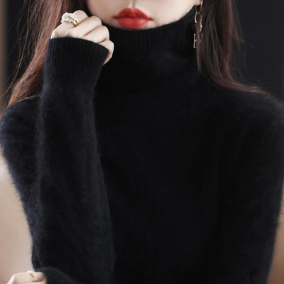 Loxn™ | Stilfuld Rullekrave Sweater