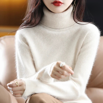 Loxn™ | Stilfuld Rullekrave Sweater