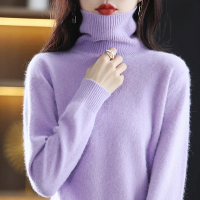 Loxn™ | Stilfuld Rullekrave Sweater