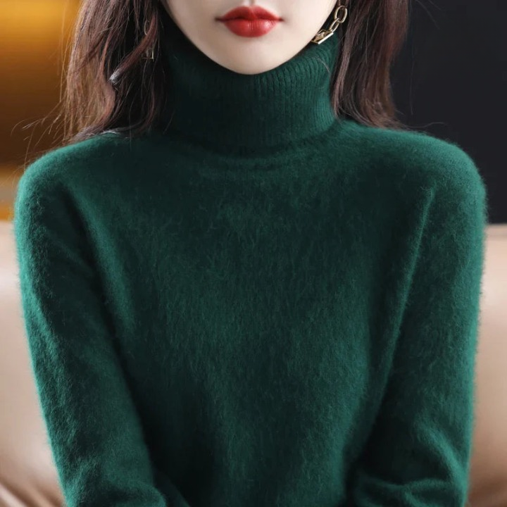Loxn™ | Stilfuld Rullekrave Sweater