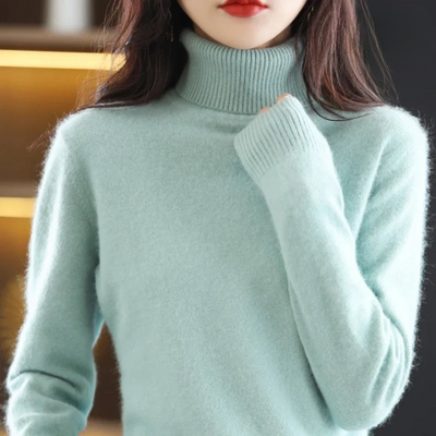Loxn™ | Stilfuld Rullekrave Sweater