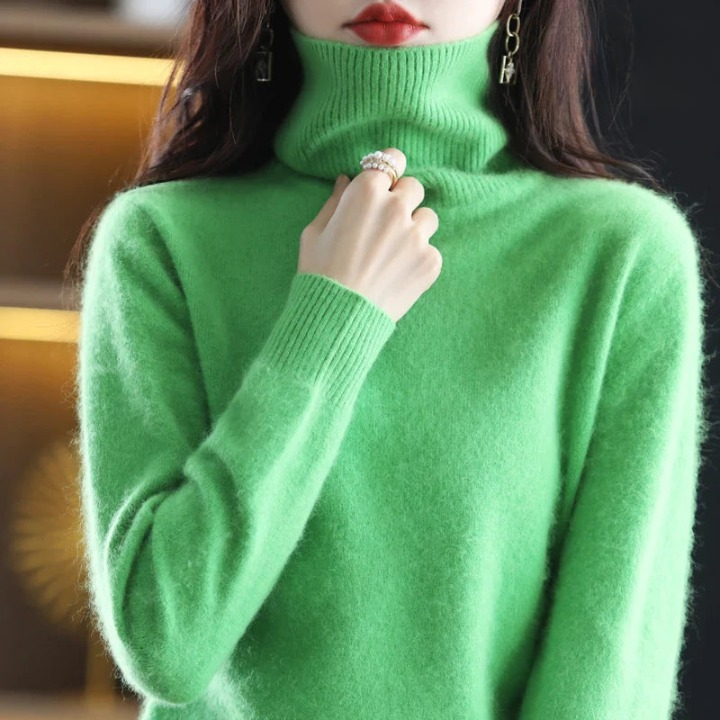 Loxn™ | Stilfuld Rullekrave Sweater