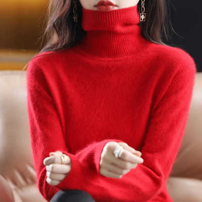 Loxn™ | Stilfuld Rullekrave Sweater