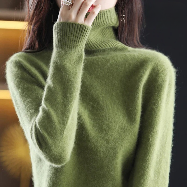 Loxn™ | Stilfuld Rullekrave Sweater