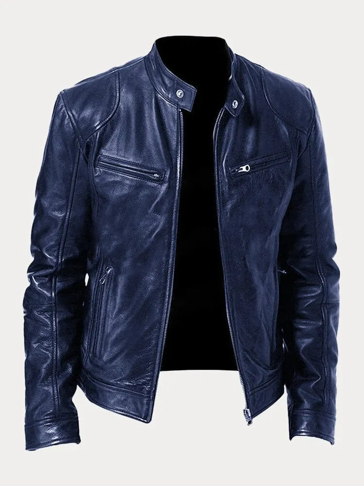 Ravo™ | Casual læderjakke