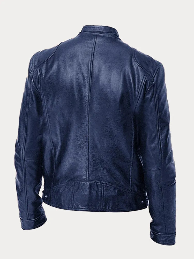 Ravo™ | Casual læderjakke