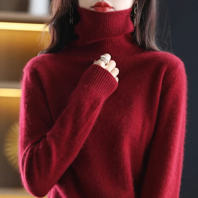 Loxn™ | Stilfuld Rullekrave Sweater