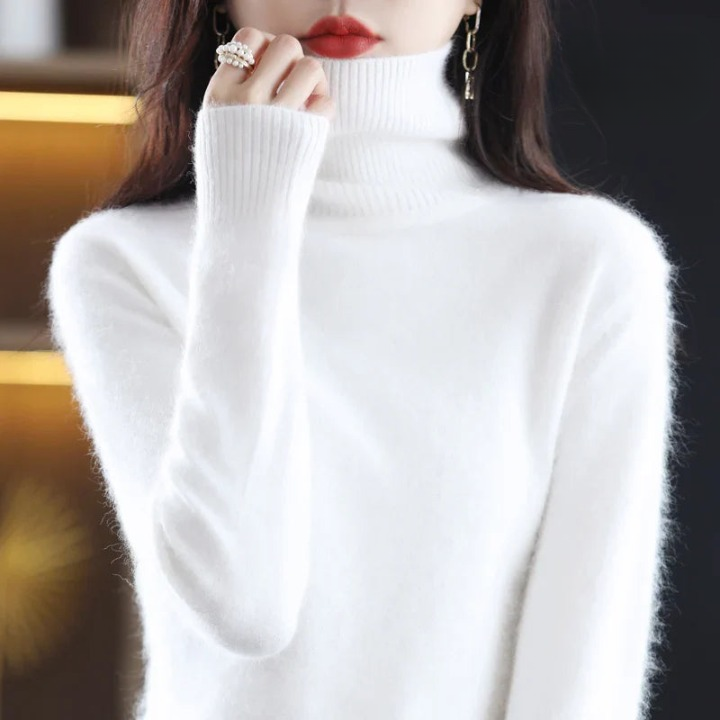 Loxn™ | Stilfuld Rullekrave Sweater