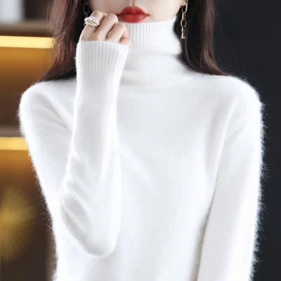 Loxn™ | Stilfuld Rullekrave Sweater