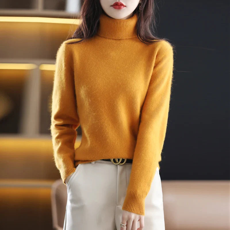 Loxn™ | Stilfuld Rullekrave Sweater