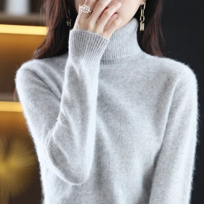 Loxn™ | Stilfuld Rullekrave Sweater