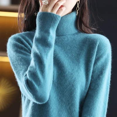 Loxn™ | Stilfuld Rullekrave Sweater