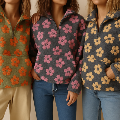 Elira™ | Bloom fleece-trøje
