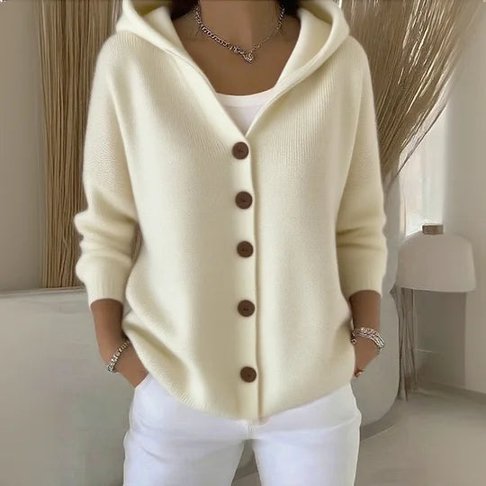 Evara™| HÆTTET CARDIGAN