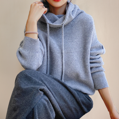 Loren™ | Rullekrave Sweater i Merinould