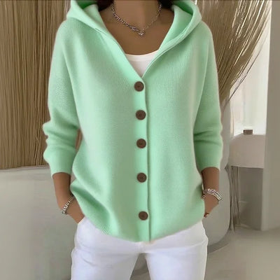 Evara™| HÆTTET CARDIGAN