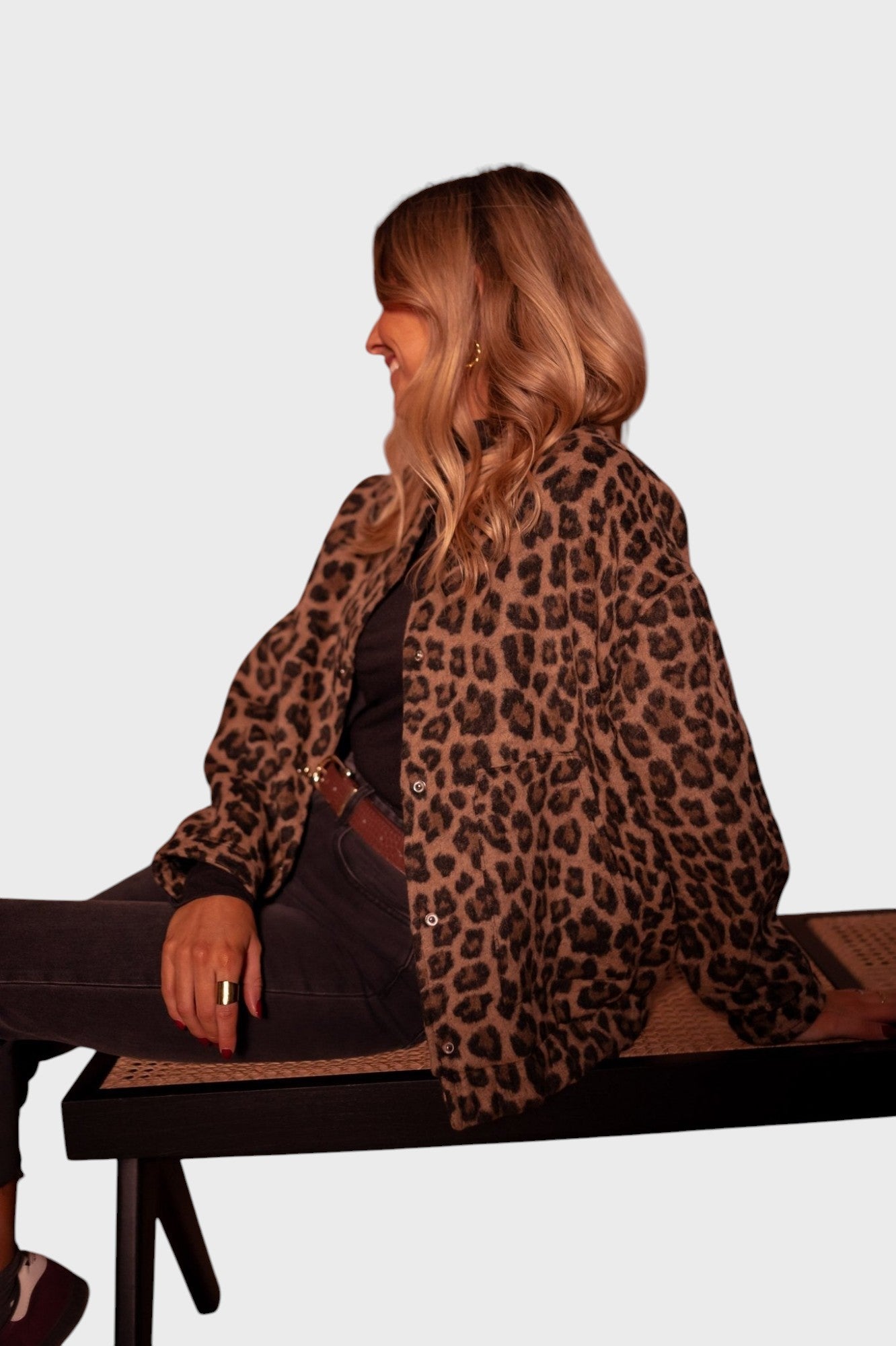 Avely™ | Moderne leopardjakke